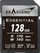 Kartë memorie Exascend Essential, 128GB, SDXC UHS-I U3, e zezë argjendtë