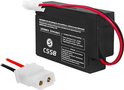 Bateri AGM Powerful Lamex, 12V, 0.8Ah, pa servis