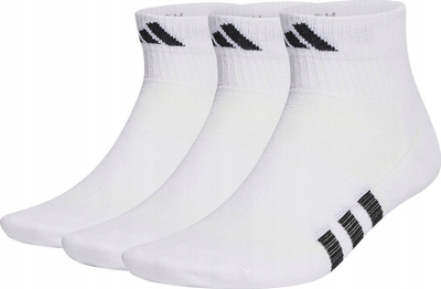 Çorape sport Adidas PRF LIGHT MID3P, për burra, set me 3 palë, të bardha