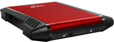 Kuti e jashtme për disk 2.5" ADATA EX500, SATA në USB 3.1, e kuqe
