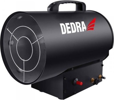 Ngrohëse me gaz Dedra 12‑30kW, portative, e zezë