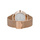 Orë dore Cluse La Bohème Mesh Rose Gold/White