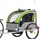 Rimorkio biçiklete për kalamaj Fischer Comfort, për 1–2 kalamaj, skelet metalik, zi jeshile