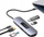 Adapter USB C USAMS 10 in 1, HDMI RJ45, 3x USB 3.0, gri