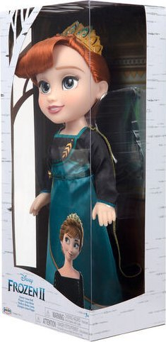 Kukull Disney Frozen 2 Queen Anna 38cm, për kalamaj 3+, me fustan turquoise