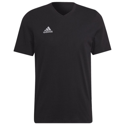 Bluzë sportive adidas Entrada 22 Tee M HC0448, pambuk, e zezë