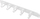 Organizues kabllosh LogiLink OR101G, 19" 1U, me braketa, gri