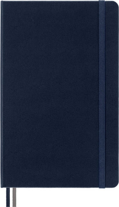 Fletore Moleskine Classic L, 13x21cm, 400 faqe, ngjyrë blu safir