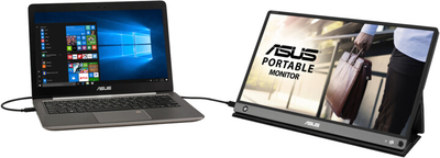 Monitor portativ ASUS ZenScreen Go MB16AHP, 15.6" LED, Full HD, i zi