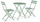 Set mobilje kopshti Domoletti WP2014, metal, palosës, jeshile