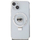 Mbrojtëse telefoni Karl Lagerfeld Karl Head KLHMP15SHMRSKHH, për iPhone 15 6.1", me MagSafe Ring Stand, e bardhë