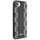 Футрола за телефон DKNY Leather Checkered Mono Pattern за iPhone 16e, MagSafe, црна