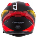 Helmetë moto Cassida Aero, integrale, 2 vizorë pinlock, madhësia L