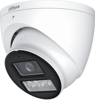 Kамера за безбедност Dahua HAC-HDW1239T-A-LED-0280B-S3, 2MP, Full Color 1080p, бела