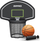 Set basketbolli për trampolinë Zipro ZIPRO, panel me kosh, top me pompë, shumëngjyrësh