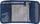 Portofol Coocazoo Wallet Blue Motion, për kalamaj, blu