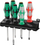 Set kaçavidash Wera Kraftform Plus 334/368/6, 6 pjesë, majë Lasertip