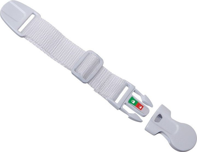 Bлокатор за сигурност Dreambaby EZY-Check Strap Latch, лента 25 cm, силен лепак, бел