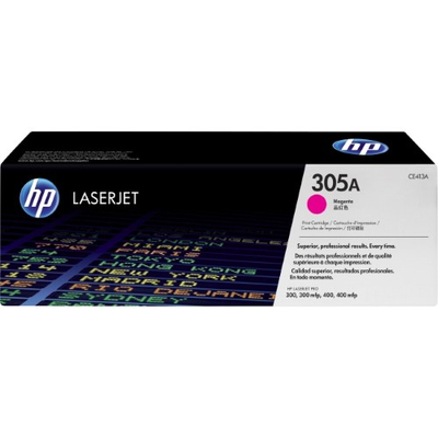 Kartutçë toneri HP CE413AC 305A, magenta, 2600 faqe