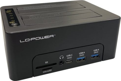 Docking station LC-Power LC-DOCK-C-MULTI-HUB, USB 3.2, USB-C, i zi