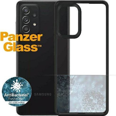 Mbulesë telefoni PanzerGlass ClearCase Samsung Galaxy A72 A725, transparente, me kornizë të zezë