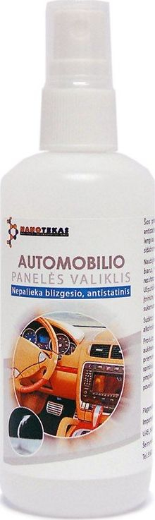 Pastrues paneli Nanotekas Cockpit Cleaner, efekt mat, antistatik, 200 ml