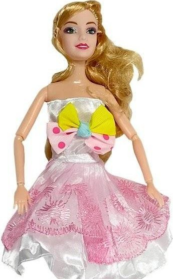 Set kukullë Leantoys Dream Princess, me mobilje dhe aksesorë, rozë