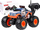 Makina lodër Monster Truck Big Foot RC0563 me telekomandë 2.4 GHz, shkallë 1:18, bardh e portokalli