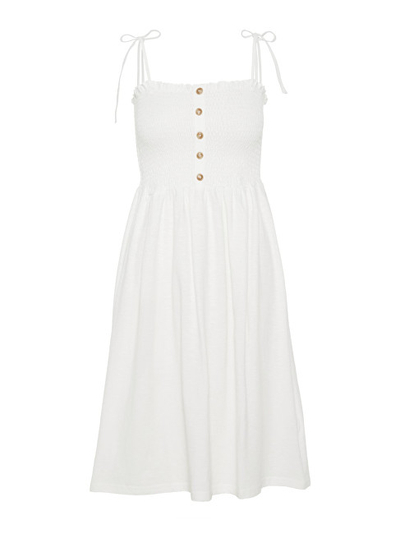 Fustan Vero Moda Aria Sl Blk, i bardhë