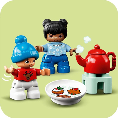 Set LEGO® DUPLO® 10976 Santa's Gingerbread House, 50 pjesë