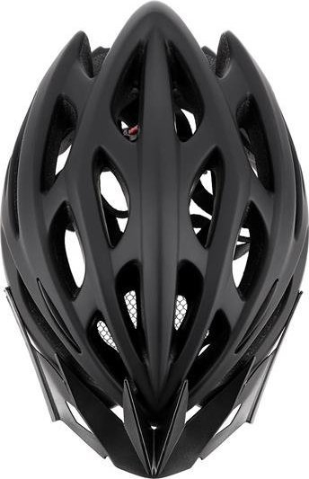 Helmetë biçiklete Nils Extreme MTV50 L, 58-61 cm, e zezë matte