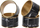 Set unaza pecetash, 4 copë, diametër 4.5 cm, metal, ngjyrë ari