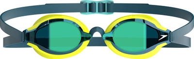 Очила за пливање Speedo Fastskin Speedsocket 2 Mirror, за возрасни, огледални леќи, зелено жолта