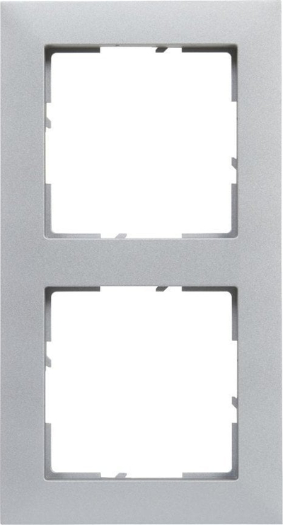 Kornizë dopio Legrand SUNO 721512, për 2 module, alumin