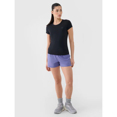 Bluzë sportive 4F Training T-Shirt, 4F Dry, për goca, e zezë