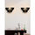 Set 2 llamba muri MDF 32×22×19 cm (HM7382.03)