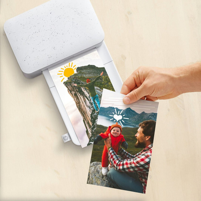 Set letër foto dhe kartriça HP Sprocket Studio Plus, 4x6", 108 fletë, 2 kartriça, shumëngjyrëshe
