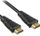 Kabllo PremiumCord HDMI, 0.5 m, e zezë