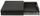 Sirtar RACK 19" Molex PN P19SZ-2U/300-L, 2U, me bravë, i zi
