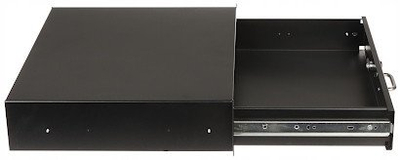 Sirtar RACK 19" Molex PN P19SZ-2U/300-L, 2U, me bravë, i zi