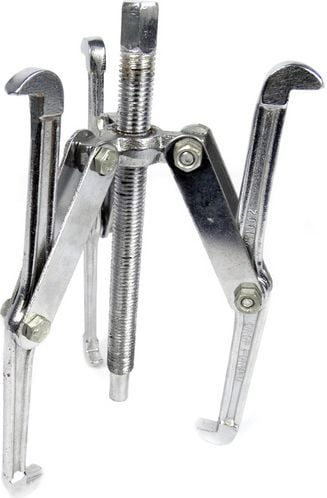 Heqës trekrahësh GEKO HOBBY, 100mm 4", metalik