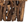 Konzolë teak natyral 100×35×75 cm (FB99336)