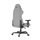 Karrige gaming Hator Darkside 3M Fabric, mekanizëm ergonomik, rrota SoftRide 65 mm, gri