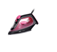 Hekur me avull Braun SI1070PU, 2000W, 220ml, rozë/i zi