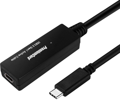 Kabllo zgjatuese USB‑C PremiumCord, 5Gbps, 5m, e zezë