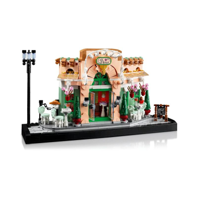Set ndërtimi LEGO Icons French Café 10362, model dekorativ, për të rritur, shumëngjyrësh