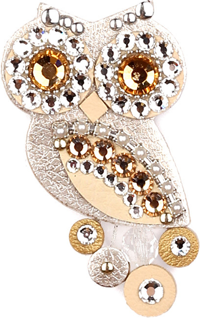 Brosh Owls, argjend/bezh