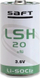 Bateri litiumi SAFT LSH20, formati D R20, 3.6V 13000mAh