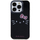 Mbulesë telefoni Hello Kitty HKHCP13XHKHLK për iPhone 13 Pro Max 6.7\", hardcase TPU, e zezë