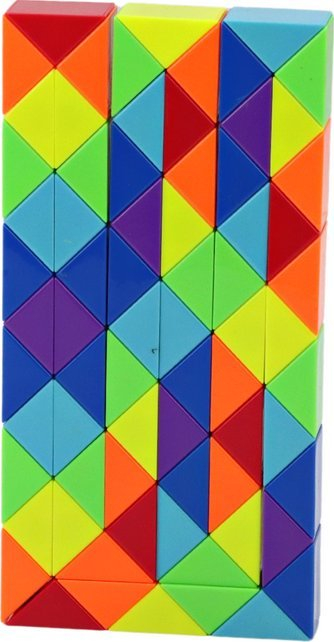 Lojë puzzle Bricks Arcade Snake, 72 copa, me plot ngjyra